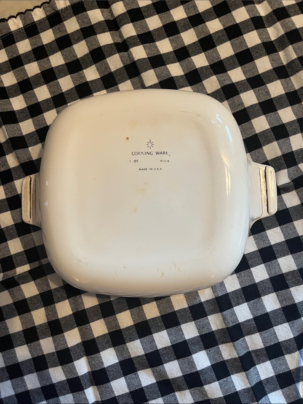 Vintage Corning Ware Blue Cornflower Casserole P1B lid B-21 - Picture 4 of 7